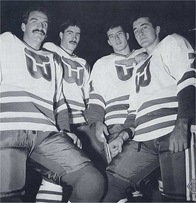 Joel Quenneville, Dave Tippett, Kevin Dineen, and Stewart Gavin