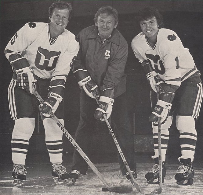 Mark Howe, Don Blackburn, and Jordy Douglas