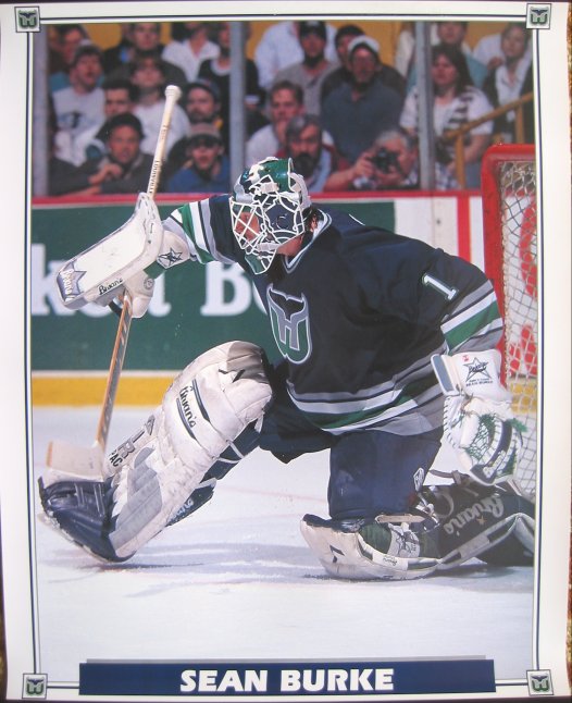 Sean Burke Hartford Whalers mask.  Goalie mask, Hartford whalers, Hockey  mask