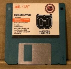Screen Saver floppy disk