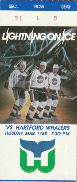 1980-81 Mark Howe Hartford Whalers Game Worn Jersey - Photo Match